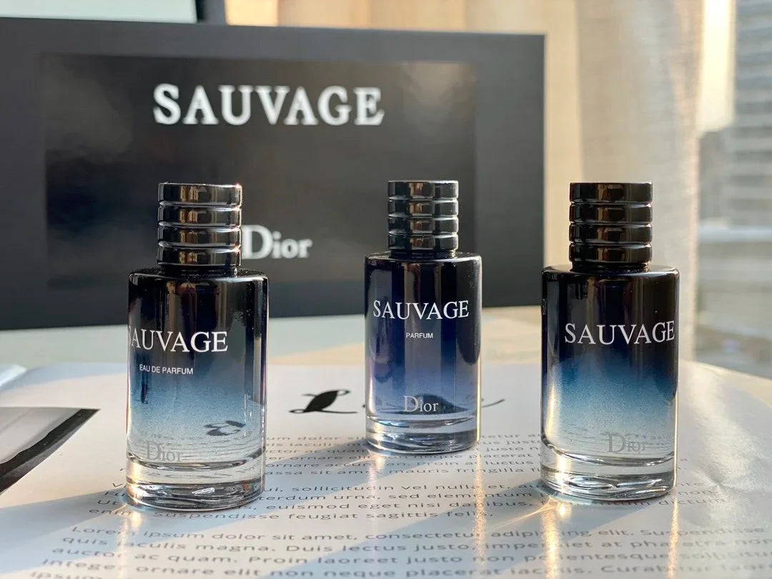 Dior Sauvage Perfumes Set 3 × 30 ml