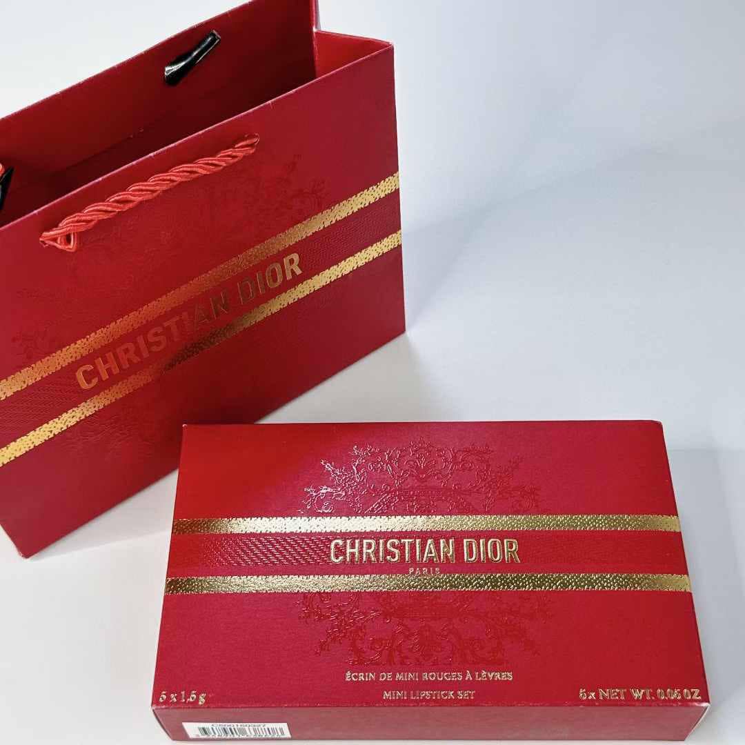 Chritian Dior Lipstick Set 5 Pcs